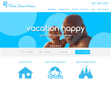 Tablet Screenshot of floridadreamhomes.com